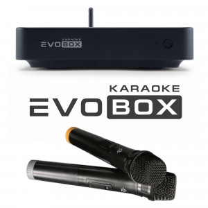 Караоке система Evobox и 2 радиомикрофона